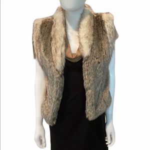 Supertrash Faux Fur Vest Aritzia TNA Mango